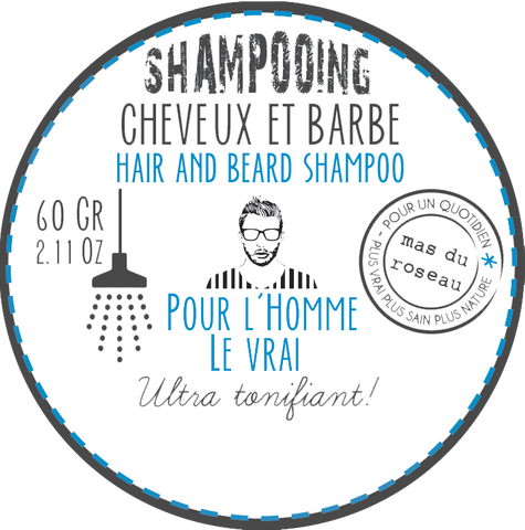 Solid hair and beard shampoo / Στερεό σαμπουάν για μαλλιά και γένια