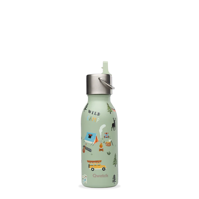 Insulated bottle with flip lid 'Yosemite' (350 ml) / Ισοθερμικό μπουκάλι με ενσωματωμένο αναδιπλούμενο καλαμάκι 'Yosemite'  (350 ml)