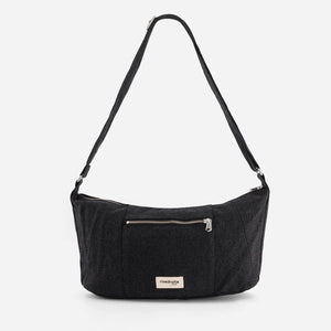 Mini Charlot the Crossbody Bag / Mini Χιαστί τσάντα Recycled cotton - Black