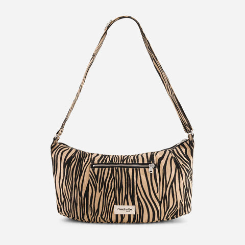 Mini Charlot the Crossbody Bag / Mini Χιαστί τσάντα Recycled Cotton - Zebra