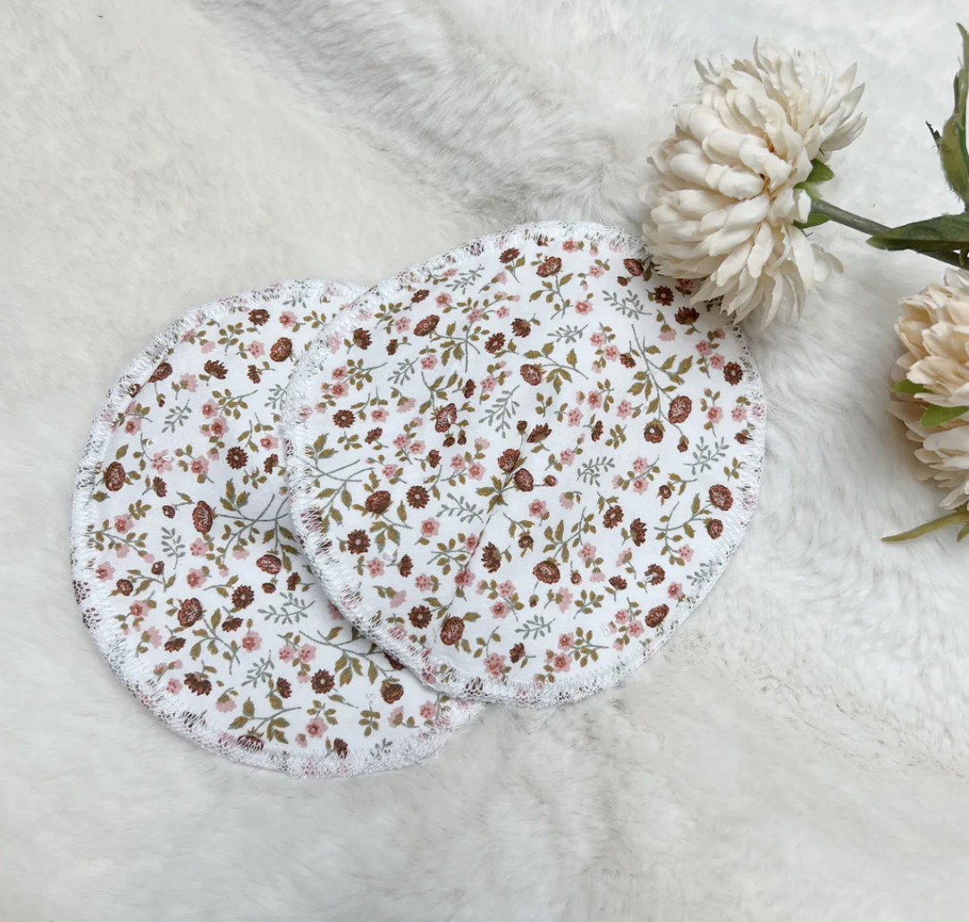 Set of 2 washable & waterproof breastfeeding pad - Σετ 2 πλενόμενα ΕΠΙΘΕΜΑΤΑ ΣΤΗΘΟΥΣ με αδιάβροχη προστασία