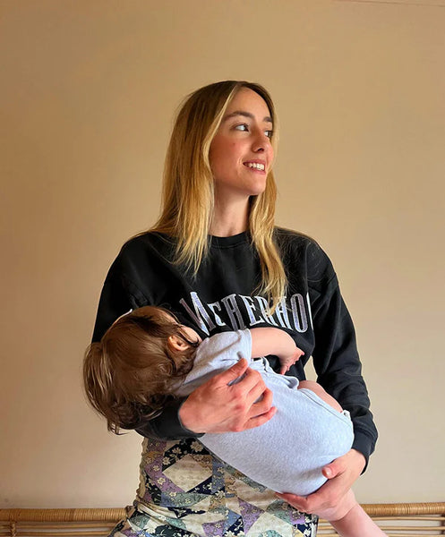 Motherhood Breastfeeding Sweatshirt - Nursing Sweater / Φούτερ Θηλασμού