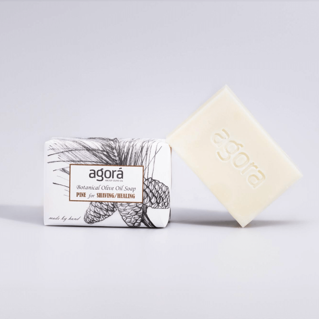 Pine soap - shaving & healing / Σαπούνι Πεύκο - ξύρισμα & αντιμετώπιση ψωρίασης, ακμής, εκζέματος, φαγούρας