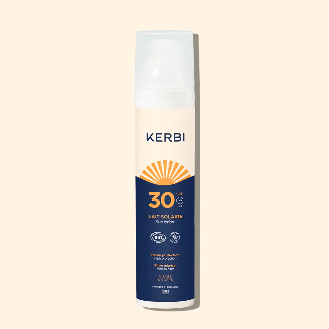 Organic Sunscreen with Monoï Perfume - Face & Body SPF30 - Mineral / Βιολογικό με άρωμα αντηλιακό SPF30 – 100ml