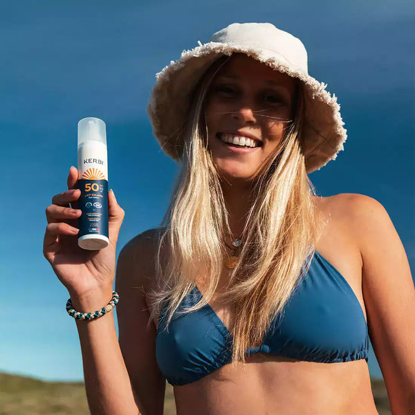 Organic Sunscreen with Monoï Perfume - Face & Body SPF50 - Mineral / Βιολογικό με άρωμα αντηλιακό SPF50 – 100ml