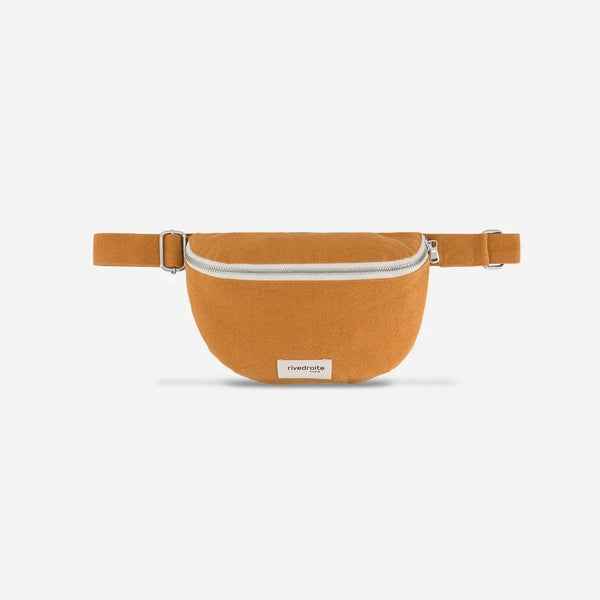 Custine THE WAIST BAG / Τσάντα Μπανάνα - Recycled cotton Turmeric Orange