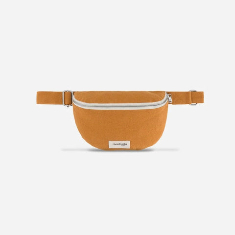 Custine THE WAIST BAG / Τσάντα Μπανάνα - Recycled cotton Turmeric Orange