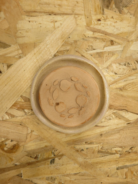 Soap Holder in Ceramic / Σαπουνοθήκη κεραμικη - old pink round